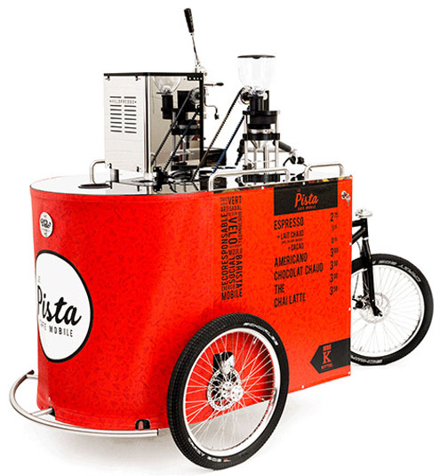 Velopresso – the pedal powered coffee trike