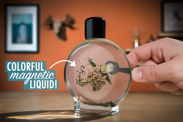 Colorful Ferrofluid In A Bottle – upgrade your desk toys