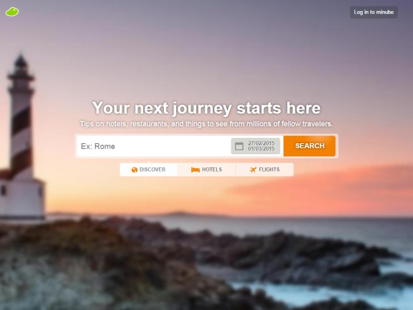 Minube – plan the perfect trip and document it