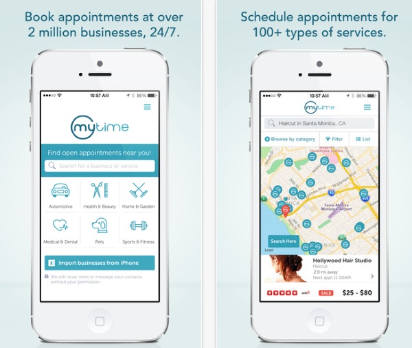 MyTime – schedule your appointments at a time that works for you [FREEWARE]
