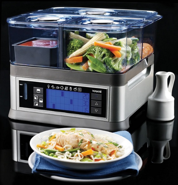 The Only Three Course Electric Steamer – make healthy yummy meals with one device