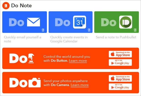 Do Tools from IFTTT – cool online service gives us some mobile tools to play with. But what a mess! Freeware]