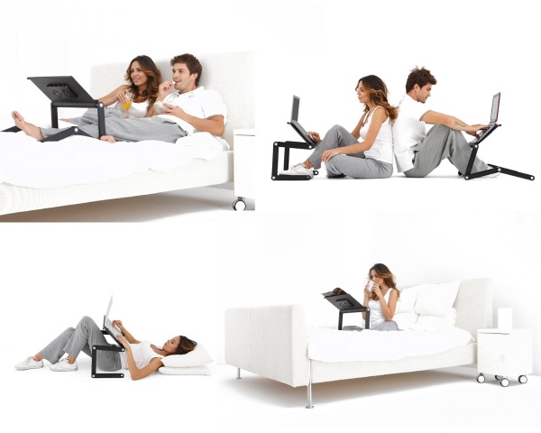 iCraze Adjustable Vented Laptop Table – make the comfort of your own bed more comfortable