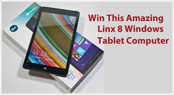 Red Ferret Giveaway – Linx 8 Windows Tablet Computer – LAST 48 HOURS!!