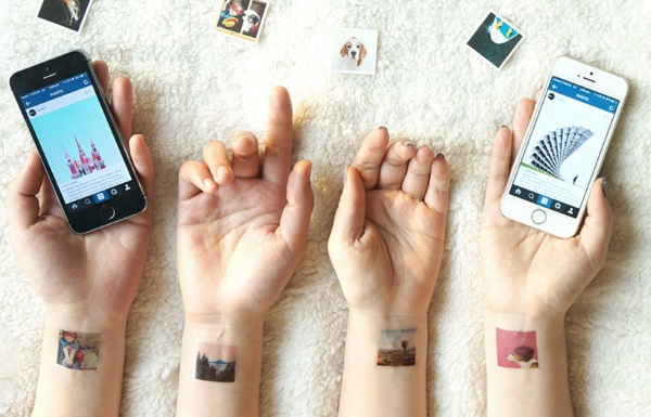 Picattoo – turn your Instagram photos into temporary tats