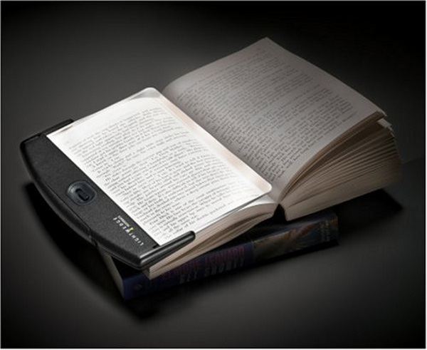 Lightwedge Paperback LED Booklight – illuminate your reading one page at a time