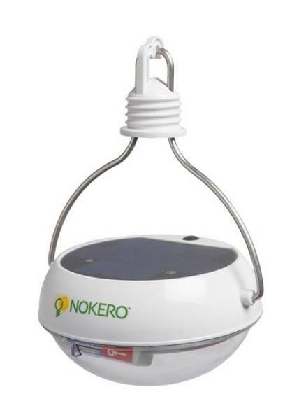 N222 Solar Light Bulb With Phone Charger – the perfect light for off grid lifestyles