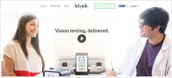 Blink – revolution comes to the eye test business