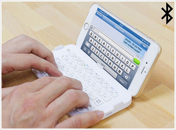 iPhone 6 Ultra Thin Keyboard – turn your new phone into a micro sized computer
