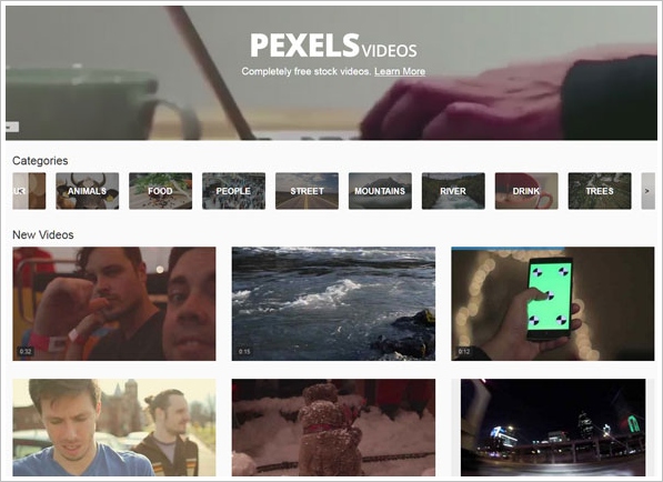 Pexels – free video clips for anyone to download [Freeware]