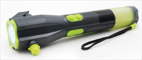9-in-1 Emergency Flashlight – multitool does more than just shine a light