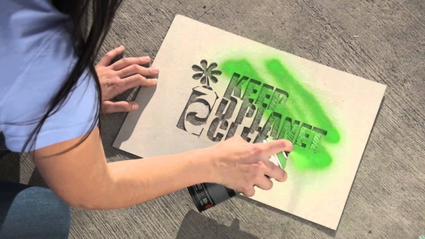 MTN Chalk – spray paint that wipes right off