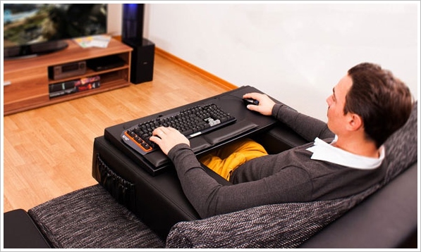 Couchmaster Pro – the ultra comfortable PC gaming accessory for ultra couch potatoes