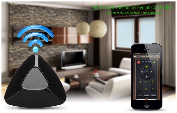 Smart Home WiFi Controller – turn your phone into a controller for almost everything