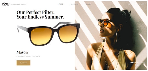 Tens – sunglasses turn your world into a real time Instagram image