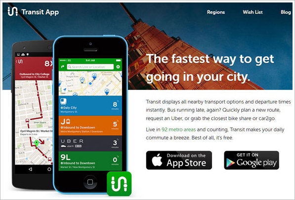 Transit App – great little app for navigating your city transport [Freeware]