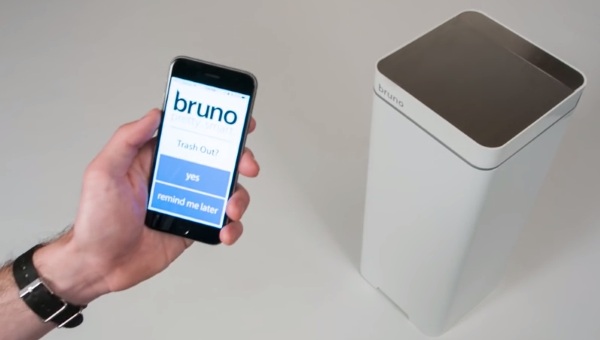 Bruno Smartcan – connect your garbage to your smartphone for cleaner living
