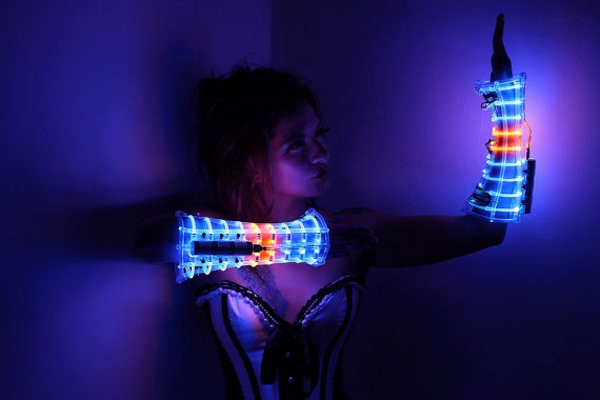 LED Costume Arm Guards – add a little glow to your look