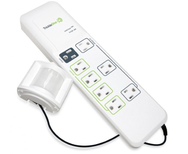 TrickleStar Motion Sensor PowerStrip – even if you forget, your TV will be turned off when you leave a room