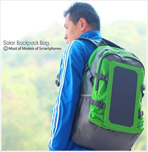 Solar Backpack 6W – your back as a power generator