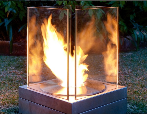 Mini T – a fireplace for anywhere