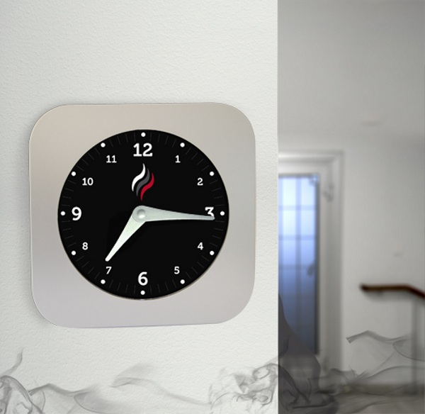 Smoke Alarm Clock – the alarm means something is on fire