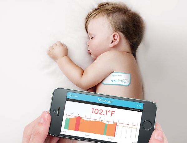 Temp Traq – check your child’s temperature without waking them up