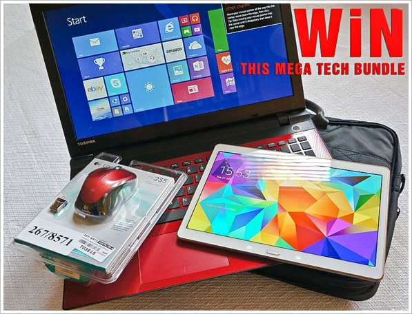 Red Ferret Mega Summer Giveaway – win this amazing Samsung/Toshiba tech bundle [UK Giveaway]