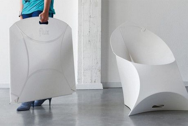 Flux Chair – the folding chair that really folds