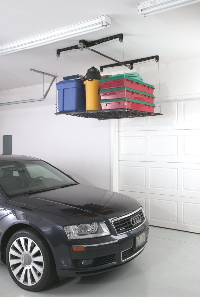 RacorPro HeavyLift Storage Rack – reclaim the space in your garage