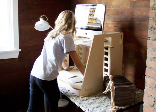 Perch – a sit to stand desk for every body