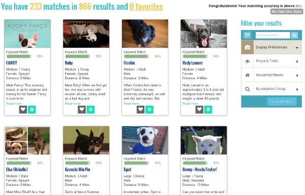 PawsLikeMe – find a new pet the smart way