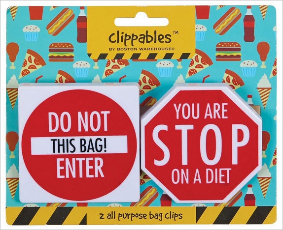 Diet Buddy Chip Clips – stop signs for your crunchy cravings
