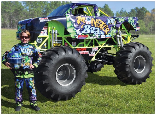 Mini Monster Truck – tread lightly and carry a stick shift