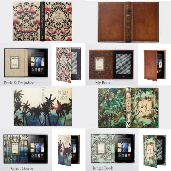 Book Case Kindle Cover – no books were harmed in the making of this cover