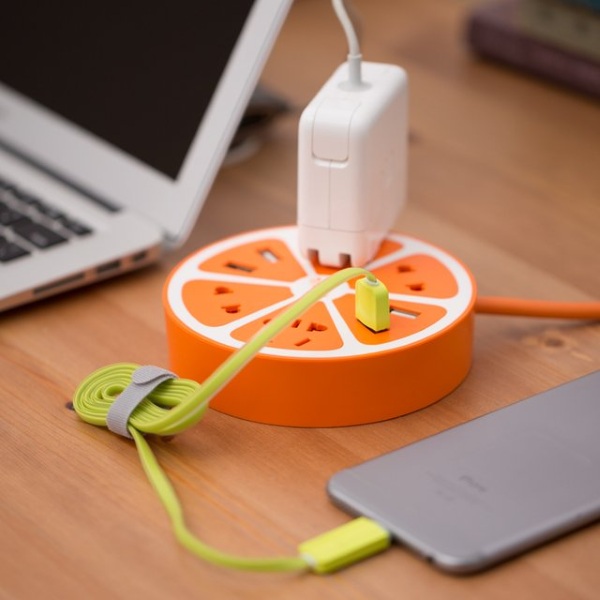 Fruit Power Strip – give your device some Vitamin Charge
