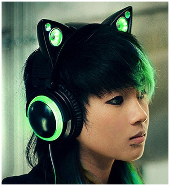 Cat Ear Headphones – suddenly you’re purrfectly cool