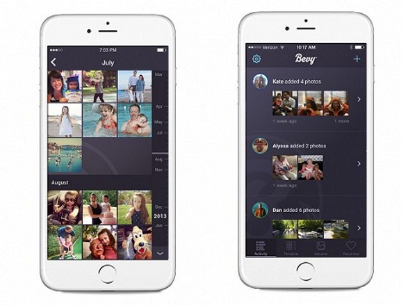 Bevy – digital photo storage and sharing made easy