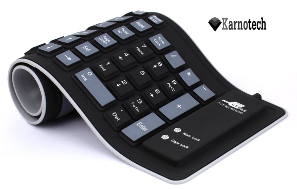 Foldable Silicone Keyboard – for the life that needs a backup keyboard