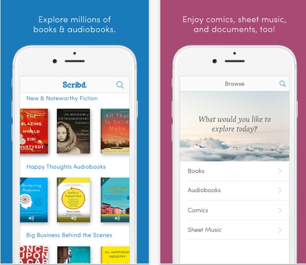 Scribd – catch up on your reading with this monthly membership