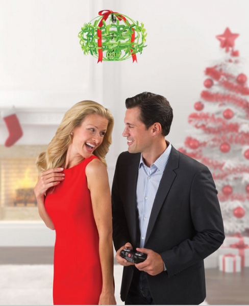 Mistletoe Drone – pilot your way to a stealth smooch