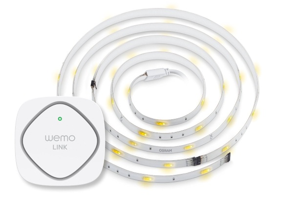 WeMo + OSRAM Lightify Flex RGBW Starter Set – tube lights for the 21st century