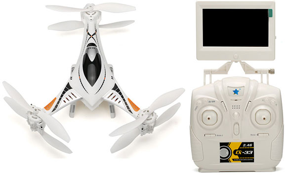 Cheerson CX-33 Sexcopter – fun mini drone, 25 mins fly time, and 720p camera [Review]