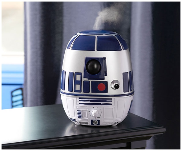 R2D2 Humidifier – the force, or something equally hilarious and trendy, comes to your bedroom