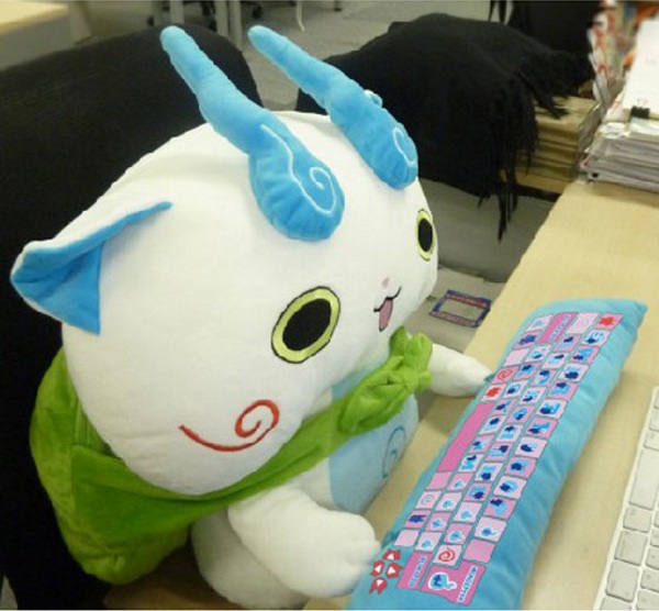 Cute Stuffed PC Wrist Rest – improved office health with a side of adorable