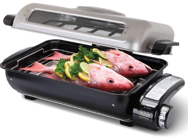 Odor Eliminating Fish Roaster – all the yummy taste, none of the yucky smell