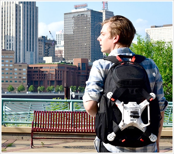 Swiza Drone Backpack – carrying around your drone is no longer a drag