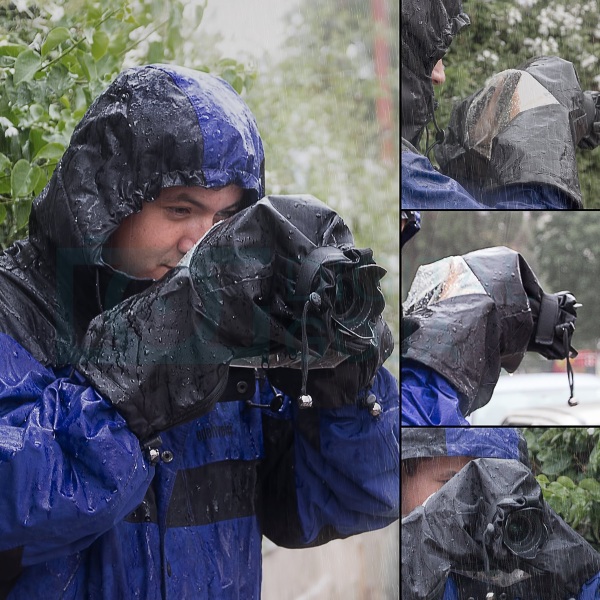 Professional Rain Cover for DSLR Cameras – a raincoat for your camera