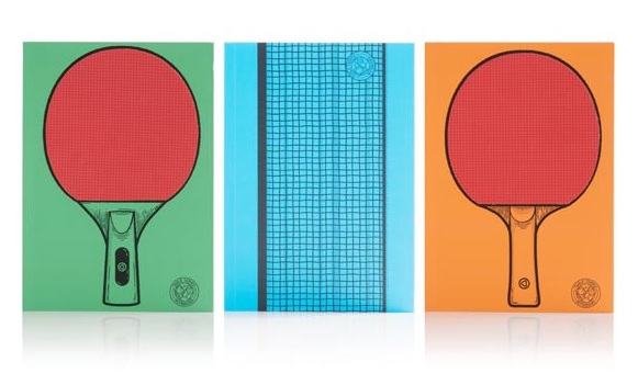 Table Tennis Notebooks – game on during office time