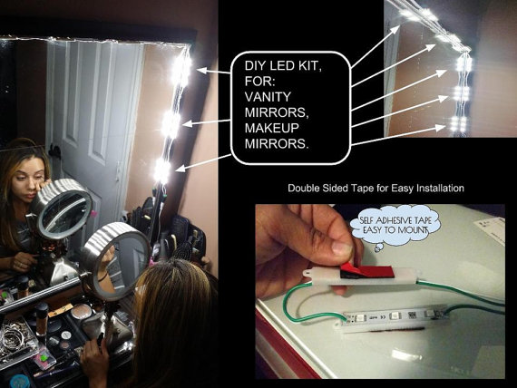 Vanity LED Mirror Kit – fell like a movie star in your own bathroom